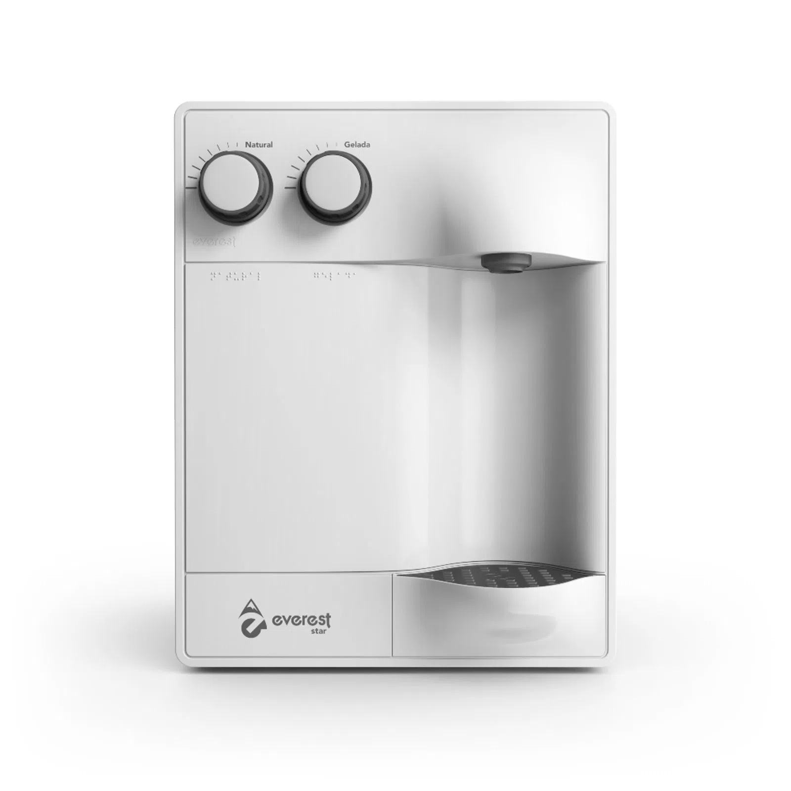 Purificador Everest Star na cor Branco