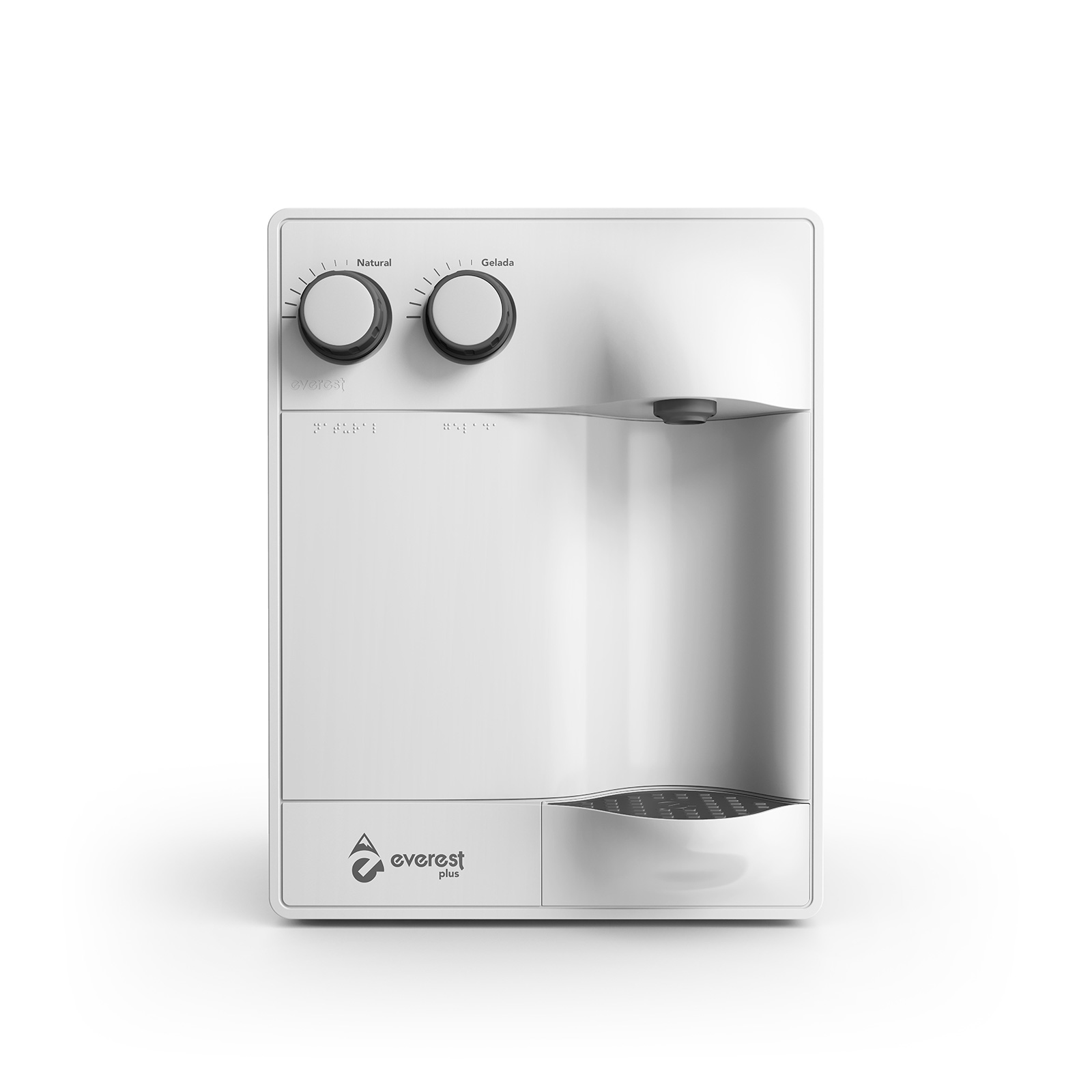 Purificador Everest Plus na cor Branco