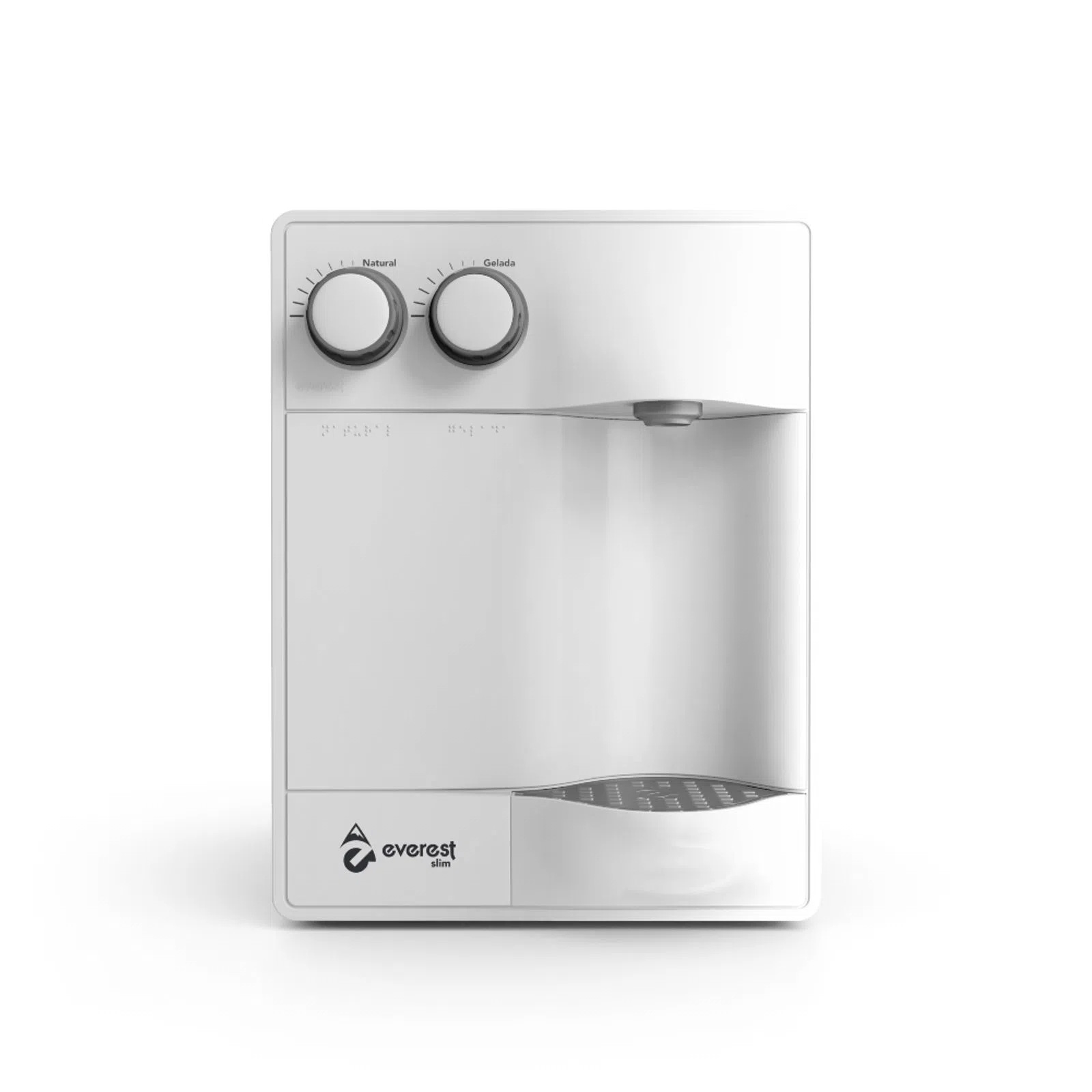 Purificador Everest Slim na cor Branco
